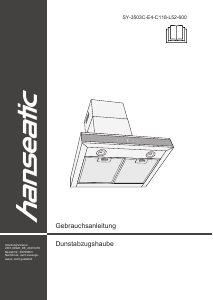Bedienungsanleitung Hanseatic SY-3503C-E4-C118-L52-600 Dunstabzugshaube
