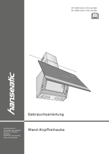 Bedienungsanleitung Hanseatic SY-103E13-E4-C118-L52-900 Dunstabzugshaube