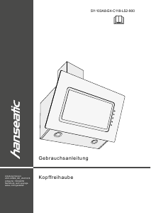 Bedienungsanleitung Hanseatic SY-103A8-E4-C118-L52-900 Dunstabzugshaube