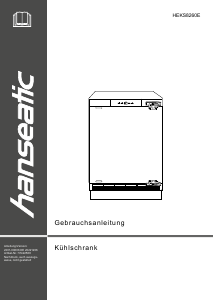 Bedienungsanleitung Hanseatic HEKS8260E Kühlschrank