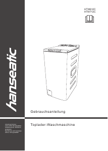 Handleiding Hanseatic HTW612C Wasmachine