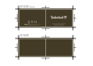 Manuale Timberland TDWGA28502 Adirondack Orologio da polso