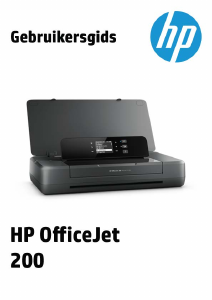 Handleiding HP Officejet 200 Printer