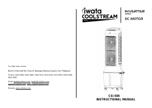 Handleiding Iwata COOLSTREAM CSi-505 Ventilator