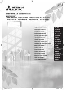 Manual de uso Mitsubishi MSZ-AY50VGK Aire acondicionado