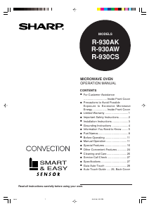 Handleiding Sharp R-930AK Magnetron