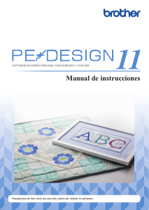 Manual de uso Brother PE-Design 11