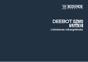 Rokasgrāmata ECOVACS Deebot Ozmo Slim 10 Putekļu sūcējs