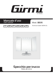 Mode d’emploi Girmi BE05 Miroir