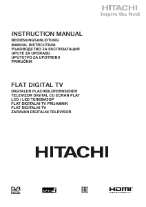 Manual Hitachi 43HBT42 LED Television