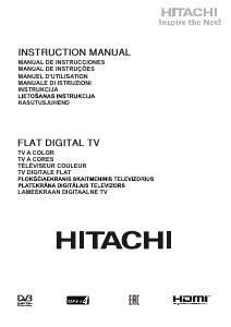 Mode d’emploi Hitachi 32HBT41 Téléviseur LED