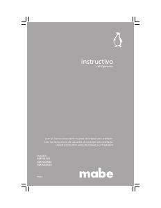 Manual de uso Mabe RMF04ERX0 Refrigerador