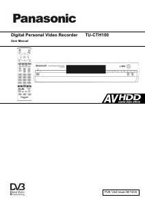 Handleiding Panasonic TU-CTH100 Digitale ontvanger