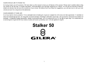 Handleiding Gilera Stalker 50 Scooter