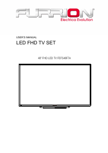 Handleiding Furrion FEFS48F7A LED televisie