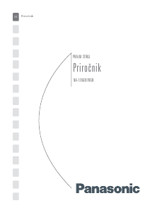 Priročnik Panasonic NA-126GB1WGN Pralni stroj