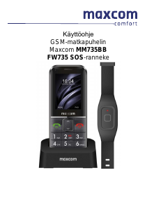Käyttöohje Maxcom MM735BB Matkapuhelin