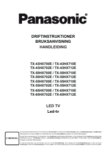 Handleiding Panasonic TX-43HX712E LED televisie