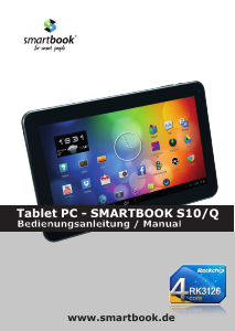 Handleiding Smartbook S10/Q Tablet