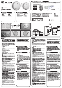 Handleiding Flamingo FA21RF Rookmelder