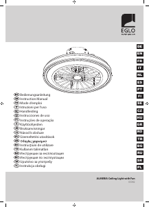 Handleiding Eglo 35182 Ameria Plafondventilator