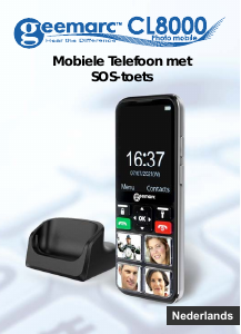Handleiding Geemarc CL8000 Mobiele telefoon
