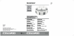 Manual de uso SilverCrest SJB 20 A1 Yogurtera