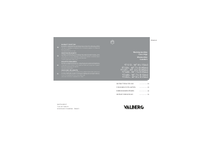 Manual de uso Valberg WF 814 S566C Lavadora