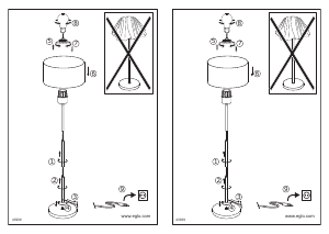 Manuál Eglo 43939 Svítilna
