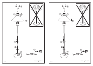 説明書 Eglo 43945 ランプ