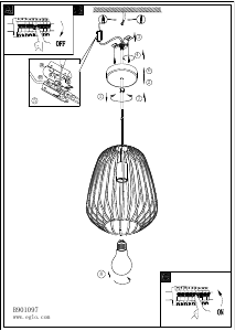 Návod Eglo 901097 Svietidlo