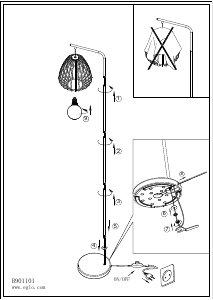 说明书 Eglo 901101 灯
