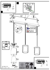説明書 Eglo 901122 ランプ