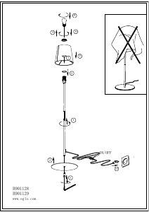 Manual de uso Eglo 901128 Lámpara