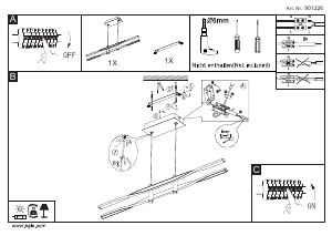 Manual de uso Eglo 901226 Lámpara