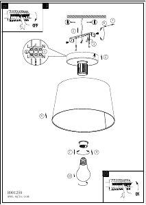 説明書 Eglo 901259 ランプ