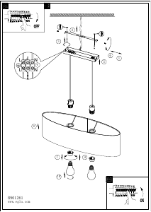Käyttöohje Eglo 901261 Lamppu