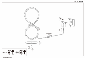 说明书 Eglo 901269 灯