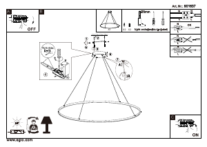 Brugsanvisning Eglo 901637 Lampe
