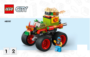 Manual Lego set 60397 City Monster truck race