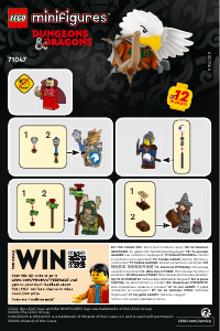 Bedienungsanleitung Lego set 71047 Collectible Minifigures Dungeons & Dragons