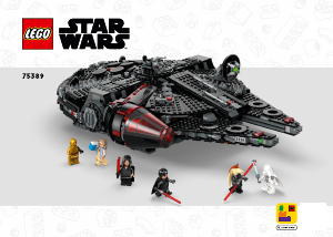 Vadovas Lego set 75389 Star Wars Juodasis sakalas