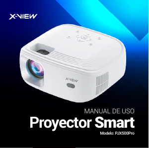 Manual de uso X-View PJX500 Pro Proyector