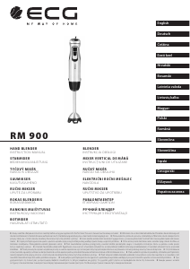 Priručnik ECG RM 900 Ručni blender