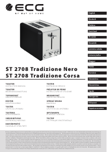 Bedienungsanleitung ECG ST 2708 Tradizione Corsa Toaster