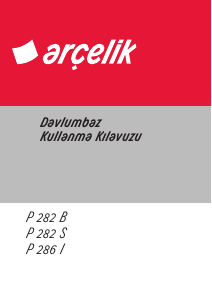 Kullanım kılavuzu Arçelik P 282 B Davlumbaz