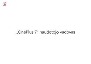 Vadovas 1+ 7 Mobilusis telefonas