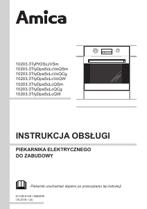 Instrukcja Amica EB 622 MA+ Piekarnik