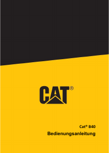 Bedienungsanleitung CAT B40 Handy