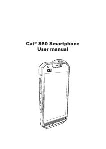 Handleiding CAT S60 Mobiele telefoon